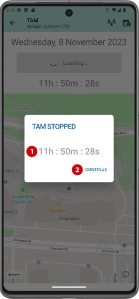 tam-stopped